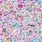 Music Doodles Groovy Seamless Pattern Background
