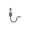 Music festival, cable, jack connector, connection icon. Element of music festival icon. Premium quality graphic design icon. Signs