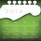 Music Guitar 2014 Calendar