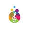 Music logo creative vector icon