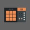 Music Mixer Icon Sound Studio Equalizer System Concept