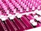 Music Mixing console hot pink