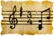 Music notation key