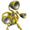 Music robot yellow