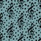 Music seamless treble clef pattern for fabrics and textiles and packaging and linens and wrapping paper