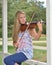 Music Series - outdoor violin or fiddle player