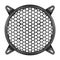 Music and sound - Speaker grill cover decorative circle plastic mesh isolated