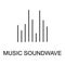 music soundwave icon. Element of simple music icon for mobile concept and web apps. Thin line music soundwave icon can be used for