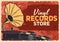 Music store, gramophone vinyl records