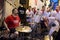 Music on the streets at San Fermin Festival