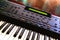 Music Synthesizer keyboard