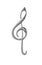 Music treble clef