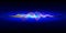 Music wave equalizer abstract background. Grid color waveform on blue background