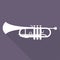 Music wind instruments icon