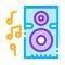 Musical Dynamic Device For Listening Songs Vector