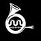 Musical French Horn Icon