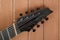 Musical instrument - headstock neck tuning peg 8 string guitar