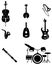 Musical Instrument Icon Set