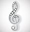 Musical note bling bling