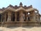 Musical pillars of vital temple built in ancient India