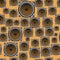 Musical Speaker Seamless Pattern