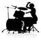 Musician Drummer Silhouette