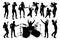 Musician Group Silhouettes