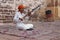 Musician in Mehrangarh Fort - Jodhpur, Rajasthan, India