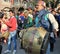 Musicians playing dhol Drums Himachal