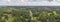 Muskau Park, UNESCO, Poland, 08.2017, panorama, aerial view