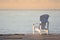 Muskoka Chair Overlooking Lake Ontario, Woodbine Beach, Toronto