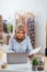 muslim businesswoman online ecommerce shop owner