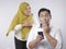 Muslim Couple Having Fight, Angry Wife Find Her Husband Cheating on Phone