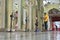 Muslim devotee praying inside Nakhoda Masjid, Kolkata