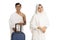 Muslim pilgrims hajj and umrah couple