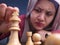 Muslim Woman Gets Confused When Playing Chess