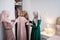 Muslim women entrepreneurs show off new robes to consumers