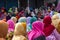 Muslim women during Friday Prayers in Kota Bharu, Malaysia