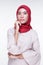 Muslimah fashion portrait concept