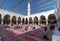 Muslims praying in Quba Mosque