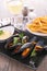 Mussel french fries