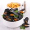 Mussel with parsley