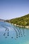 Mussels farming, Croatia