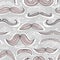 mustache seamless pattern