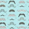 Mustache Seamless Pattern