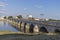 Mustafa Pasha Bridge over Maritsa river in Svilengrad,  Bulgaria