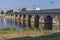 Mustafa Pasha Bridge over Maritsa river in Svilengrad,  Bulgaria