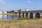 Mustafa Pasha Bridge over Maritsa river in Svilengrad,  Bulgaria