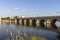 Mustafa Pasha Bridge over Maritsa river in Svilengrad,  Bulgaria