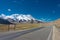 Mustagh Ata Mountain at Karakul Lake in Pamir Mountains, Akto County, Kizilsu Kirghiz Autonomous Prefecture, Xinjiang, China.